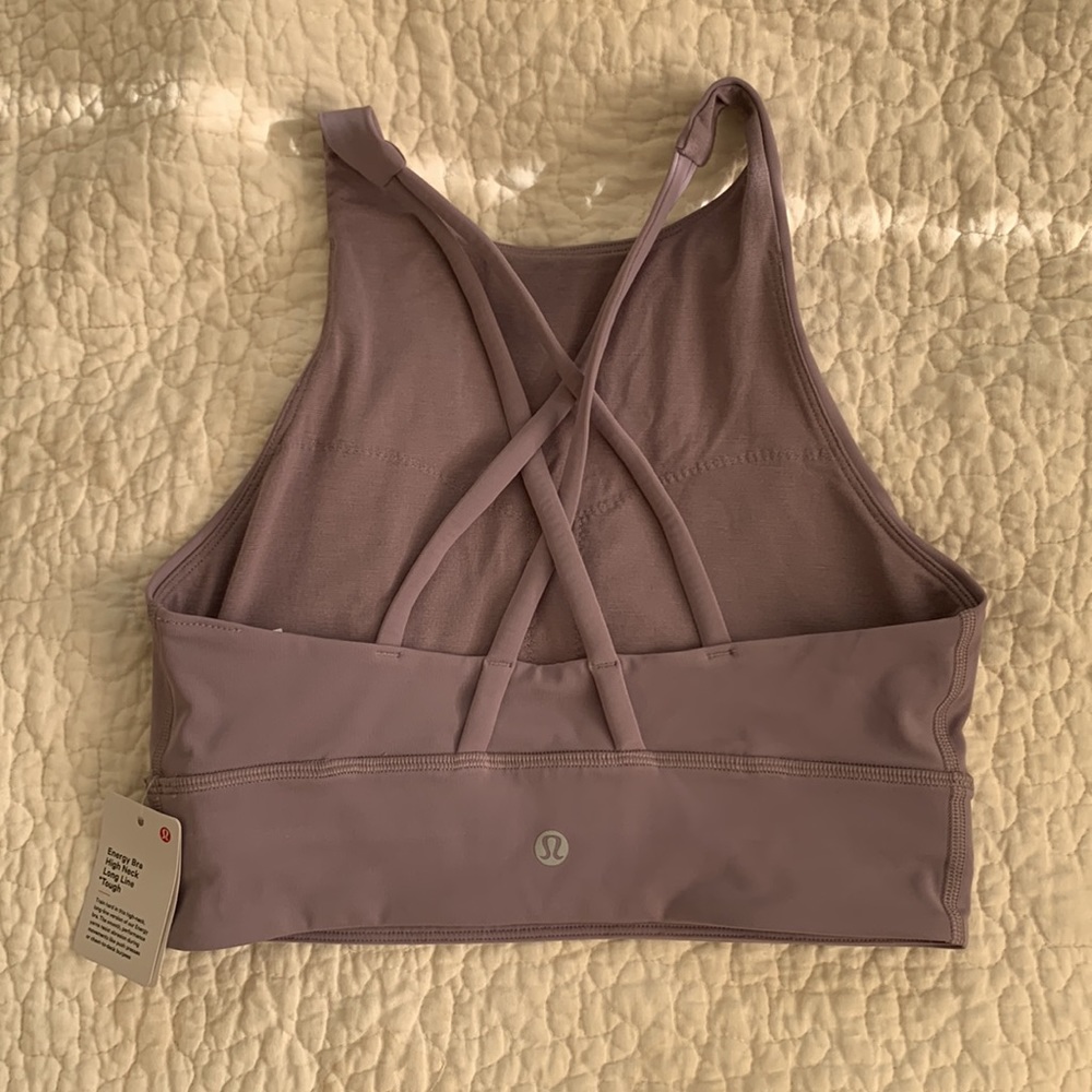 Lululemon High Neck Energy Bra *Tough - Picture 2 of 5